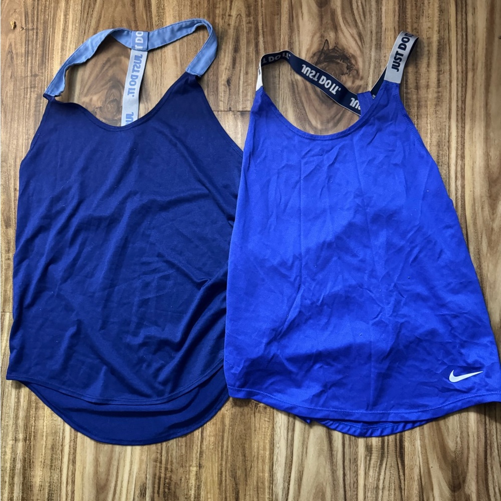 Nike Tank Top Women Strappy Back XS Lot of 2